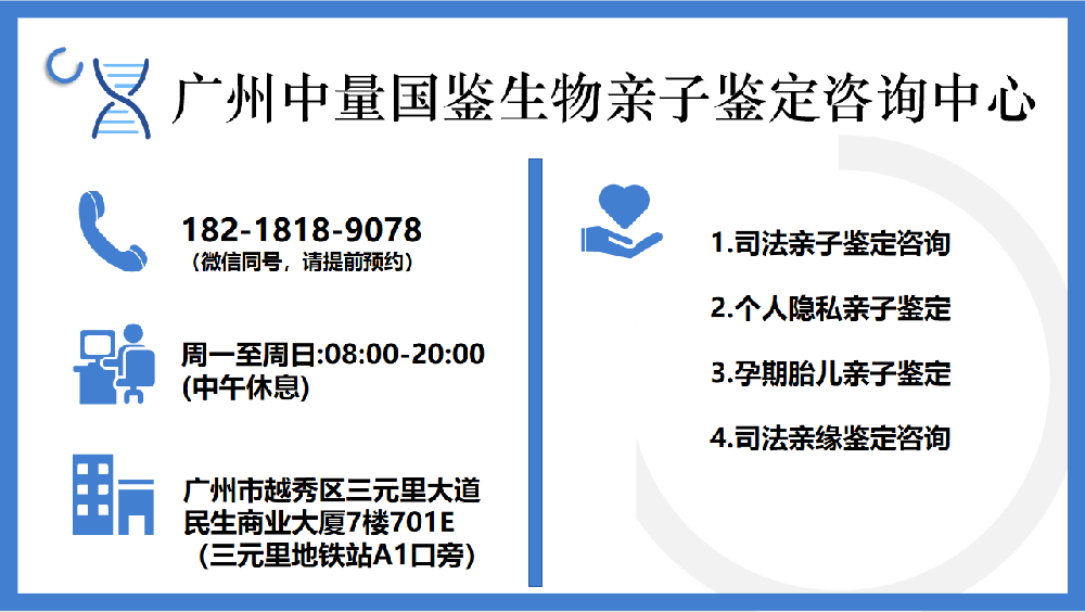 广州做dna亲子鉴定怎么做的？看这里！(附2024年最新报价)